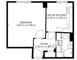 Appartement 1 chambres à louer dans Cluj-napoca, zone Marasti