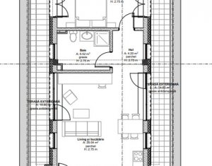 Apartment 2 rooms for rent in Cluj-napoca, zone Centru