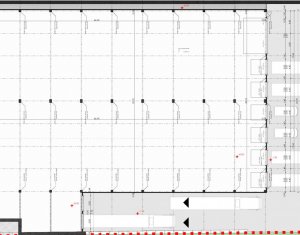 Depozit 2560mp H=9m, 8 rampe, 21 parcari, platforma 1750mp, zona Napolact